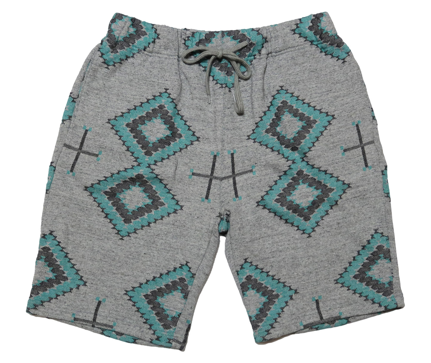 Pherrow's Jacquard Sweat Shorts Navajo Pattern 24S-PNSP1