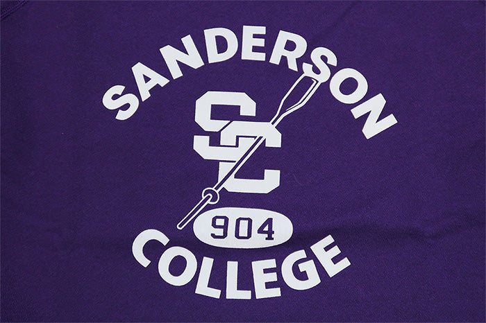 Pherrow's Sweatshirt Made in Japan Raglan Sleeve SANDERSON COLLEGE 24W-PRS1