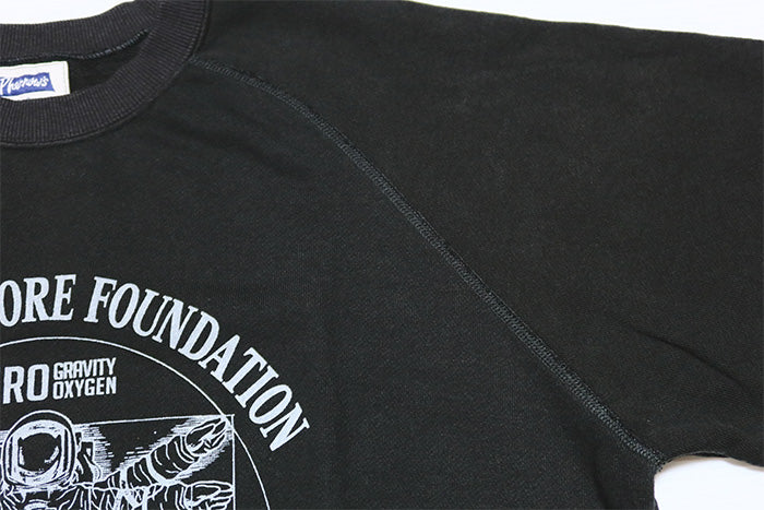 Pherrow's Sweatshirt Made in Japan VITRUVIAN ASTRONAUT Raglan Sleeve 24W-PRS2