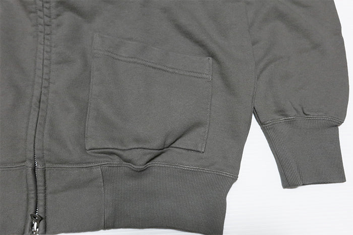 Pherrow's フェローズ 雪柄スウェットパーカー 日本製 フルジップ 裏毛 メンズ アメカジ 24W-PSFP1