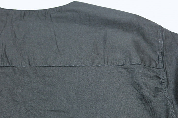 Pherrow's Fellows Work Shirt, Collarless, No Collar, Men's Boy Scout Shirt, 25S-PBSS1