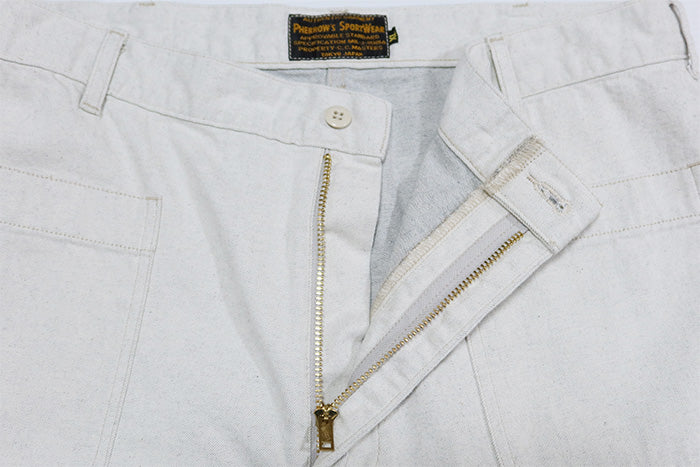 Pherrow's USNAVY denim shorts made in Japan 25S-PDDS1 men's USN military