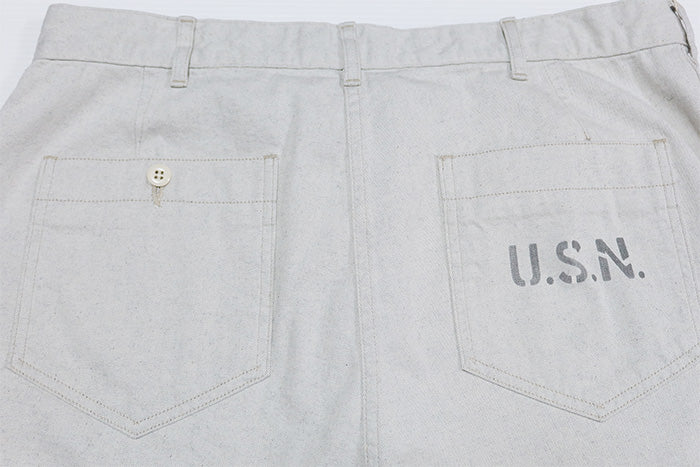 Pherrow's USNAVY denim shorts made in Japan 25S-PDDS1 men's USN military