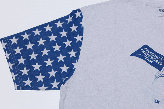 Pherrow's フェローズ Tシャツ リラックスシルエット SKATEBOAD TEAM 半袖 日本製 25S-PSPT2