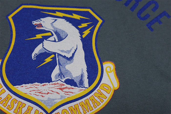 Pherrow's フェローズ Tシャツ ELEVENTH AIR FORCE 11AF 半袖 カタログ未掲載モデル 25S-PT32 ミリタリー