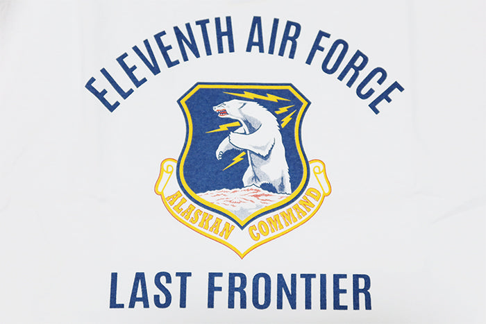 Pherrow's フェローズ Tシャツ ELEVENTH AIR FORCE 11AF 半袖 カタログ未掲載モデル 25S-PT32 ミリタリー
