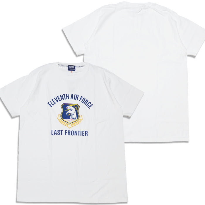 Pherrow's フェローズ Tシャツ ELEVENTH AIR FORCE 11AF 半袖 カタログ未掲載モデル 25S-PT32 ミリタリー