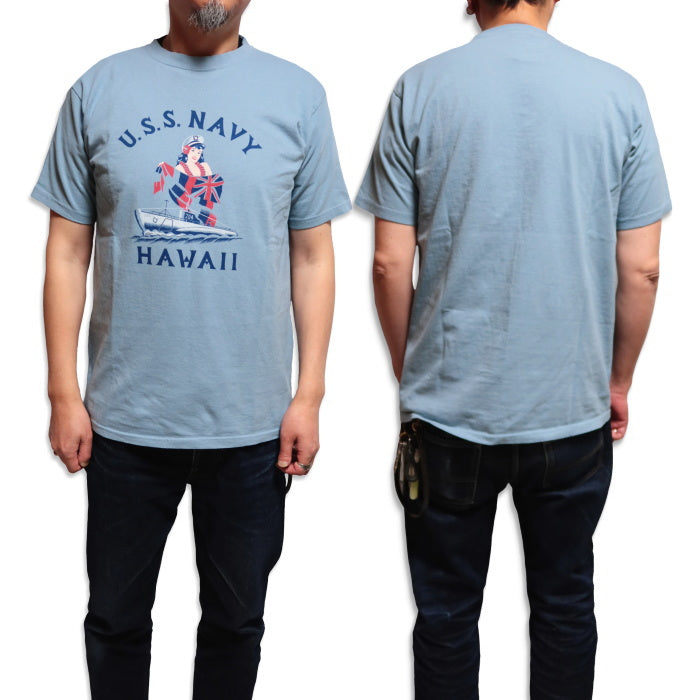 Pherrow's USS NAVY Military Short Sleeve T-Shirt 25S-PT8