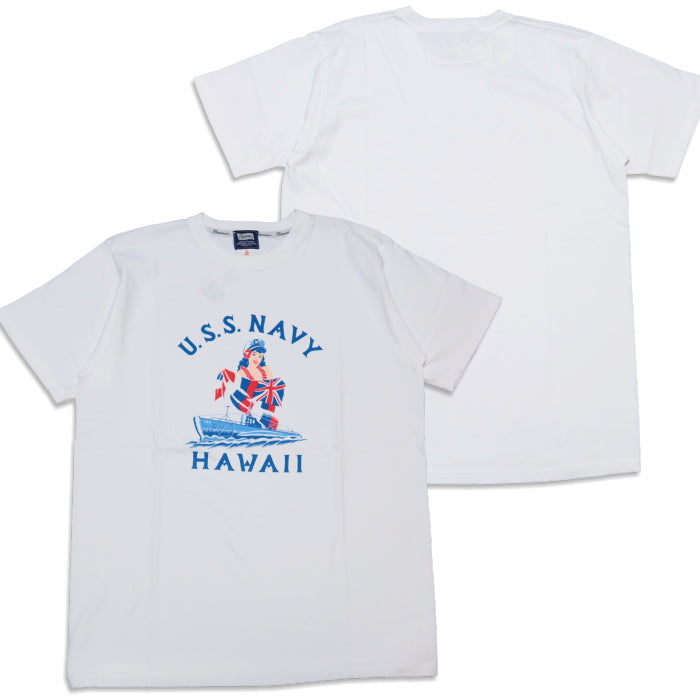 Pherrow's USS NAVY Military Short Sleeve T-Shirt 25S-PT8