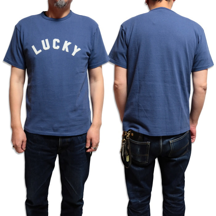 Pherrow's Fellows T-shirt LUCKY Made in Japan Men's American Casual Short Sleeve 25S-PTP1