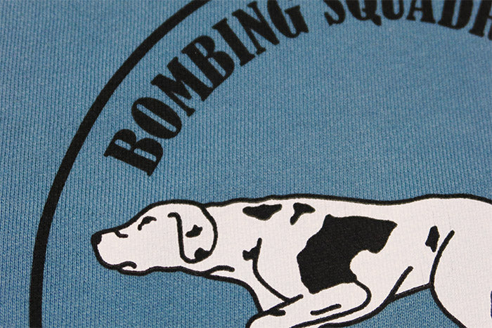 Pherrow's フェローズ ラグラン袖スウェットシャツ US NAVY VB-5 ミニ裏毛 ミリタリー 犬 25W-PRS2 日本製