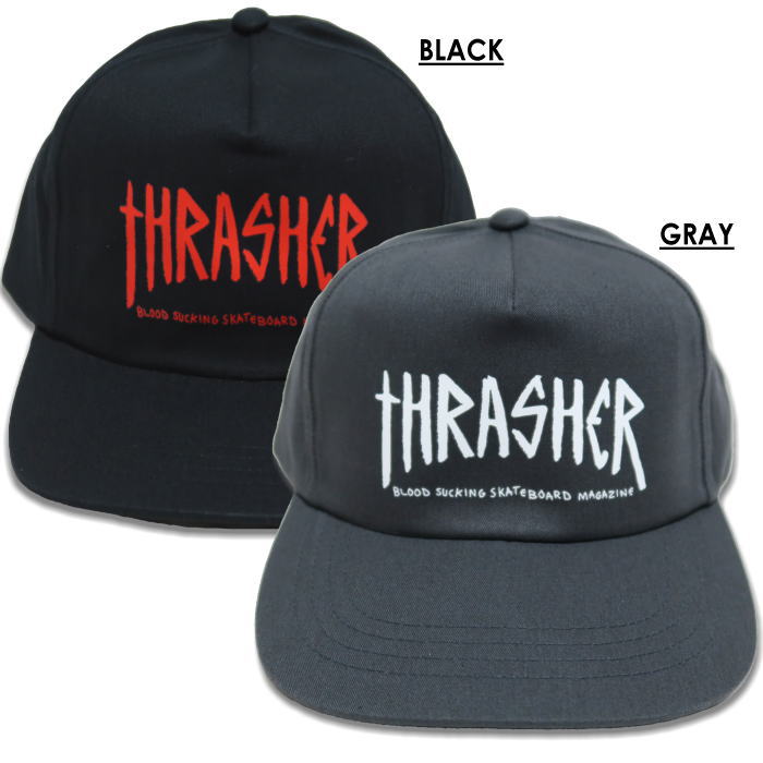 THRASHER x ToyMachine Thrasher ToyMachine Cap Collaboration "SCRATCH" Hat Imported 3131470