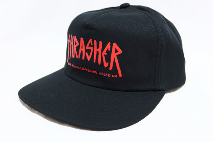 THRASHER x ToyMachine Thrasher ToyMachine Cap Collaboration "SCRATCH" Hat Imported 3131470