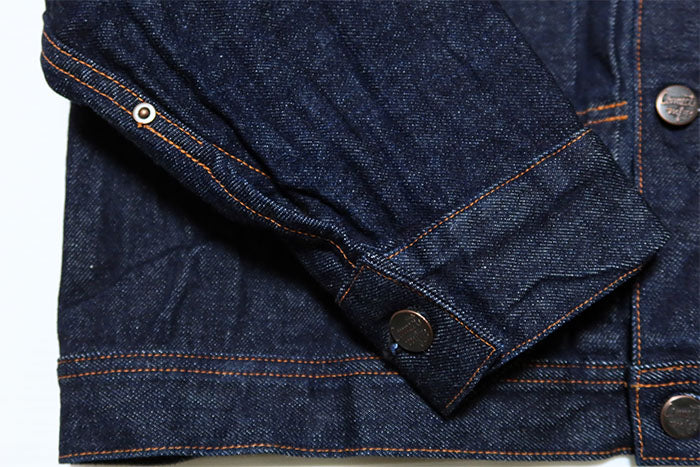 Pherrow's Denim Jacket 400J Made in Japan 13.5oz. Denim Blouse Men's Jean Jacket