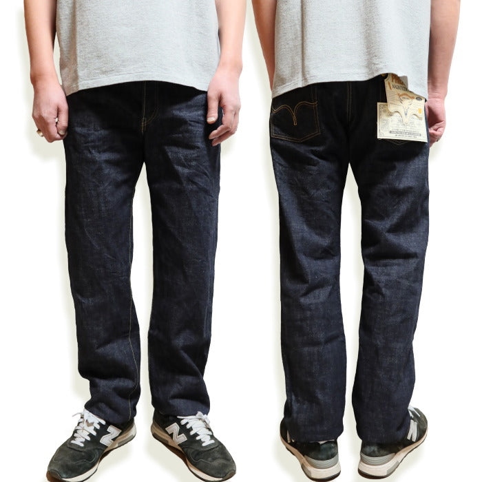 Pherrow's 421SW Made in Japan Jeans Japan Fit Model Starched Wash Denim Straight