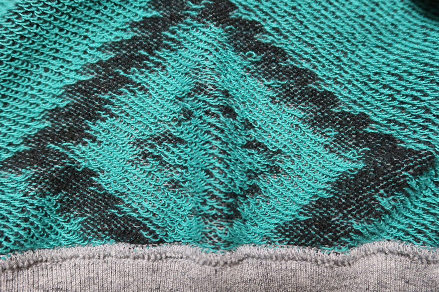 Pherrow's Jacquard Sweatshirt Navajo Pattern Men's Long Sleeve 24S-PNS1