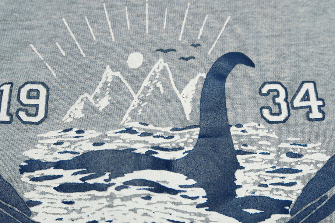 Pherrow's Raglan Long Sleeve T-Shirt UMA Nessie 24W-PRLT2 Made in Japan