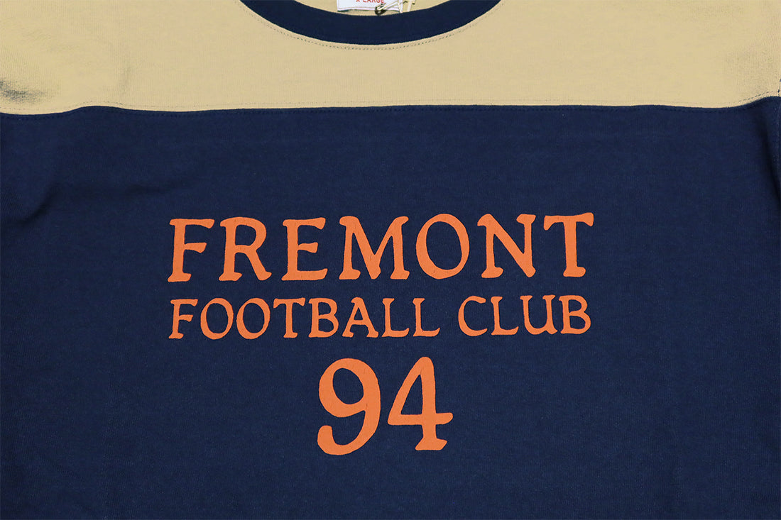 Pherrow's フェローズ フットボールTシャツ 長袖 "FREMONT FOOTBALL CLUB" 日本製 24W-PFBT1