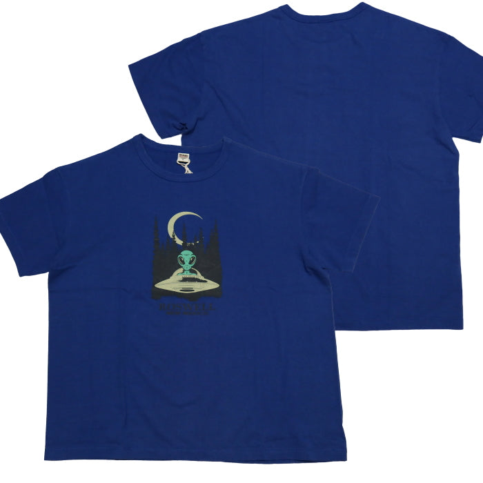 BARNS OUTFITTERS T-shirt ROSWELL round body made in Japan BR-25174
