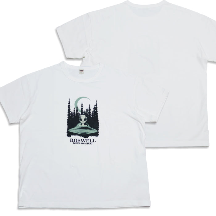 BARNS OUTFITTERS T-shirt ROSWELL round body made in Japan BR-25174