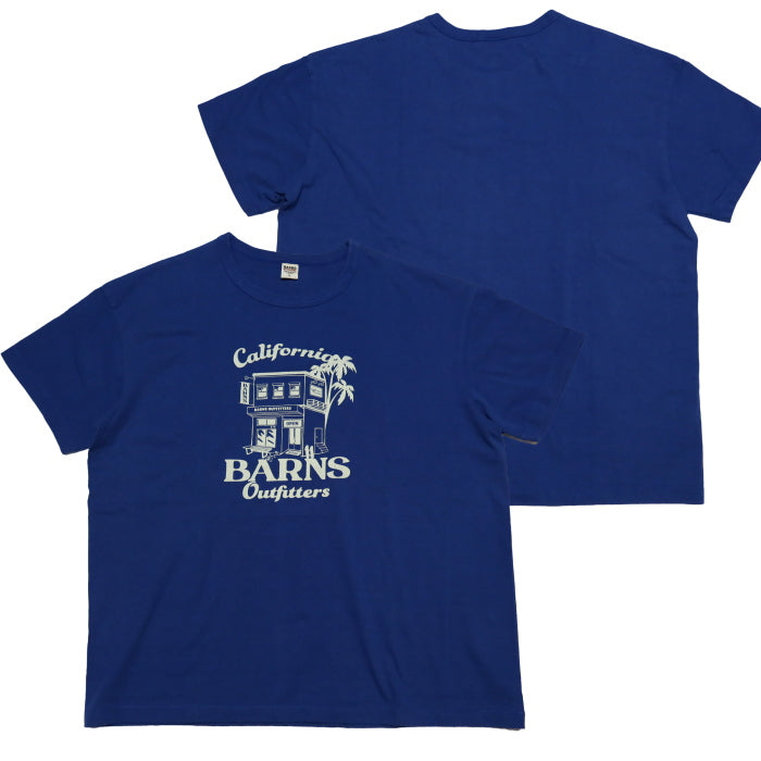 BARNS OUTFITTERS T-shirt FLAGSHIP STORE Round body Made in Japan BR-25176