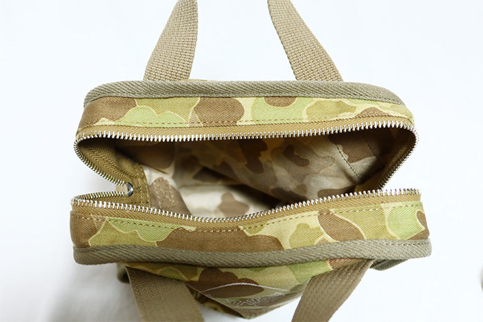 Buzz Rickson's バズリクソンズ フロッグスキンカモフラージュバッグ SUIT-PNEUMATIC ANTI-G TYPE G-3A 日本製 ハンターカモ 小物入れ 2WAY ミリタリー BR02879