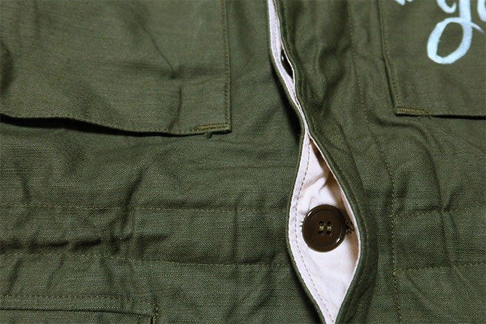 BUZZ RICKSON'S バズリクソンズ M-43フィールドジャケット"BUZZ RICKSON MFG.CO."ハンドペイント"DRAGON&LADY" M-1943 日本製 BR15723