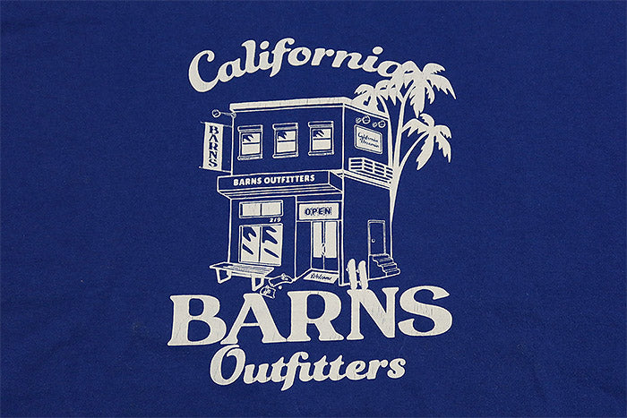BARNS OUTFITTERS T-shirt FLAGSHIP STORE Round body Made in Japan BR-25176
