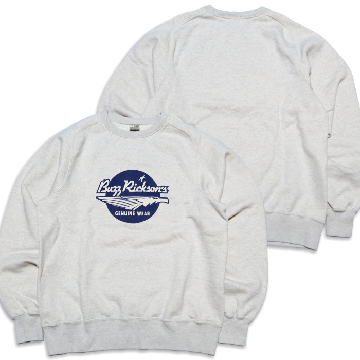 Buzz Rickson's Freedom Sleeve Sweatshirt, Military, Made in Japan, BR69507