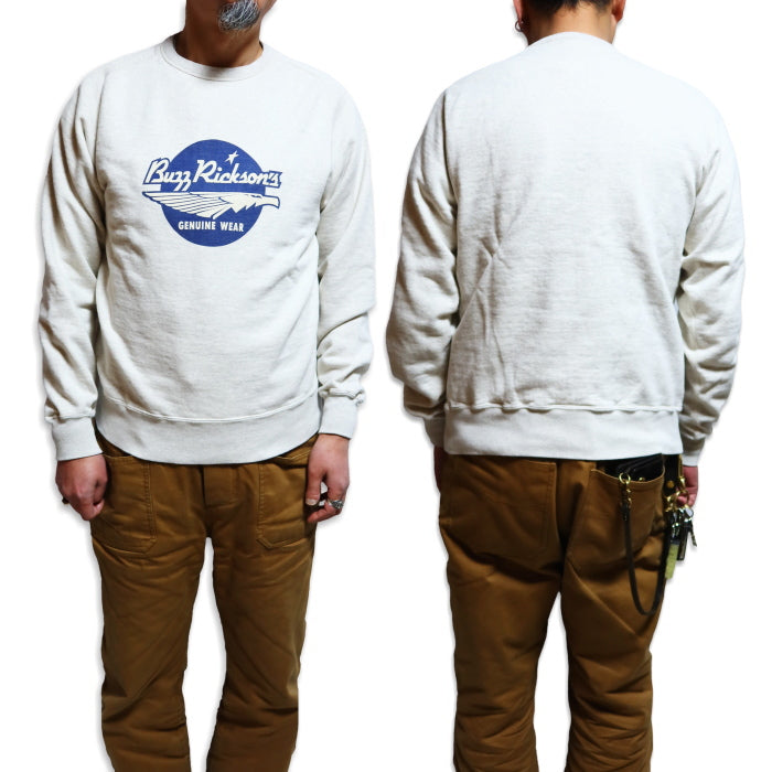 Buzz Rickson's Freedom Sleeve Sweatshirt, Military, Made in Japan, BR69507