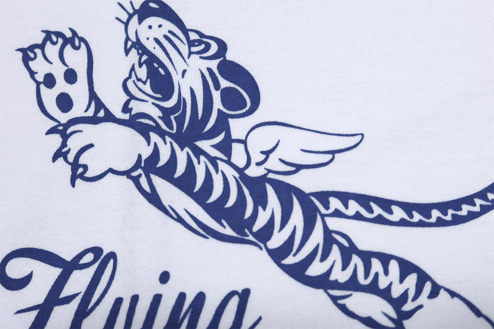 Buzz Rickson's Flying Tigers Pocket T-Shirt BR79709 Made in USA Tubular Knit Men's Short Sleeve