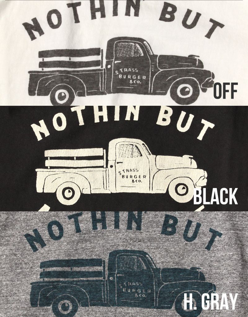 STRASSBURGER & Co. Strassburger GRAVUTEE TRUCK T-shirt Made in Japan Round body GVT-902