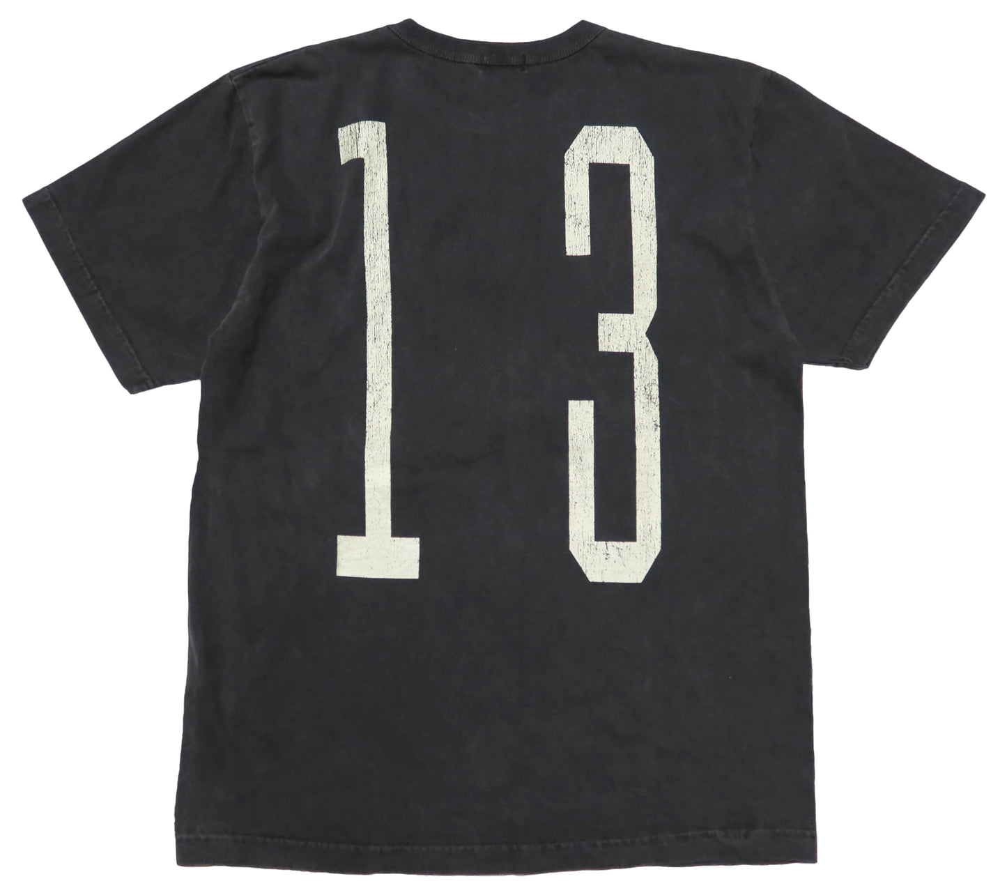 MODUCT Modact T-shirt UNLUCKY NUMBER Pigment dye numbering MO77704 Men's Made in the USA