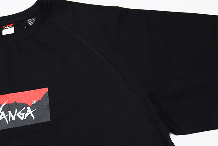 NANGA Eco Hybrid Loose Fit T-Shirt Box Logo T Raglan Sleeve N2500-1M025Z