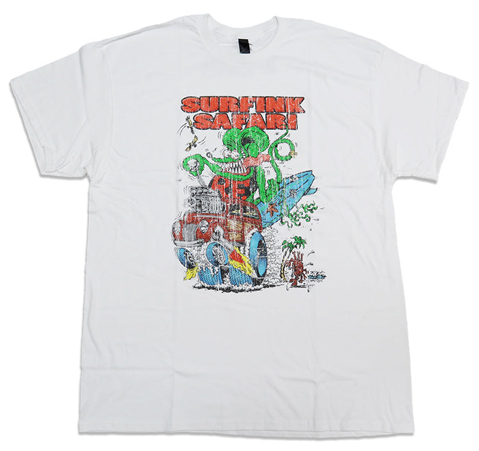 Rat Fink ラットフィンクTシャツ DISTRESSED SURFINK SAFARI エド・ロス サーフィンク インポートTシャツ RATFINK-2