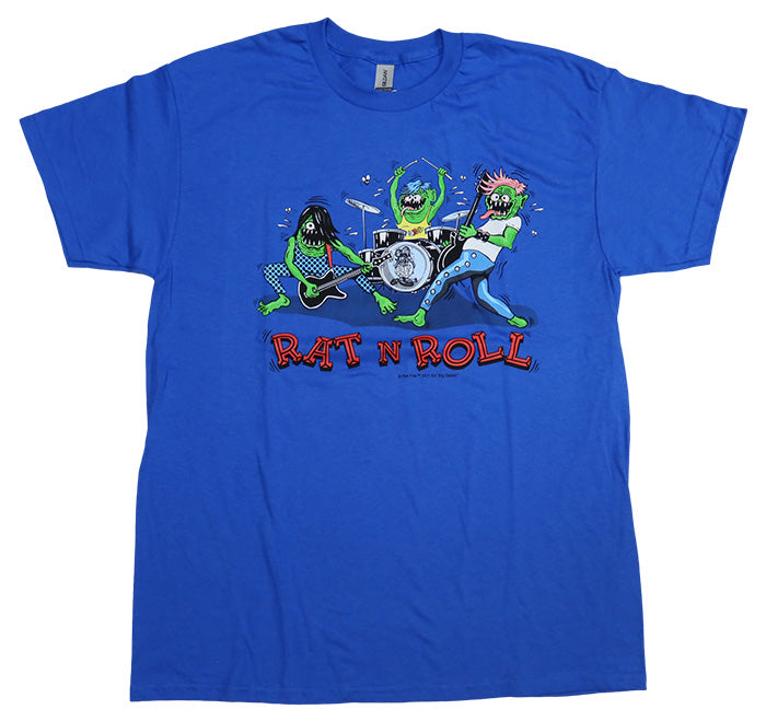 Rat Fink T-shirt, RAT N ROLL, Ed Roth, imported T-shirt, band T-shirt