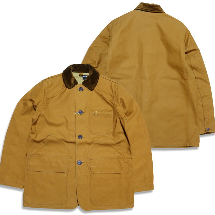 SUGAR CANE シュガーケーン FICTION ROMANCE 13oz.ブラウンダックハンティングジャケット 日本製 メンズ SC15834