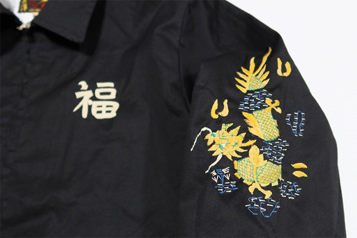 TAILOR TOYO テーラー東洋 ベトジャン ベトナムマップ TT15546 ベトナムジャケット メンズ ブラック