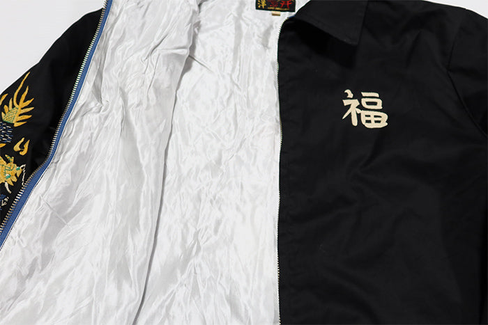 TAILOR TOYO テーラー東洋 ベトジャン ベトナムマップ TT15546 ベトナムジャケット メンズ ブラック