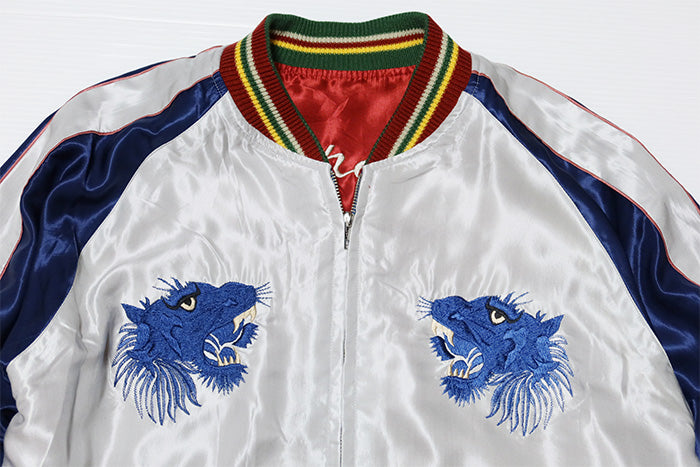 テーラー東洋 スカジャン EAGLE×BLUE TIGER 鷲 青虎 TAILOR TOYO リバーシブル スーベニアジャケット TT15790-170