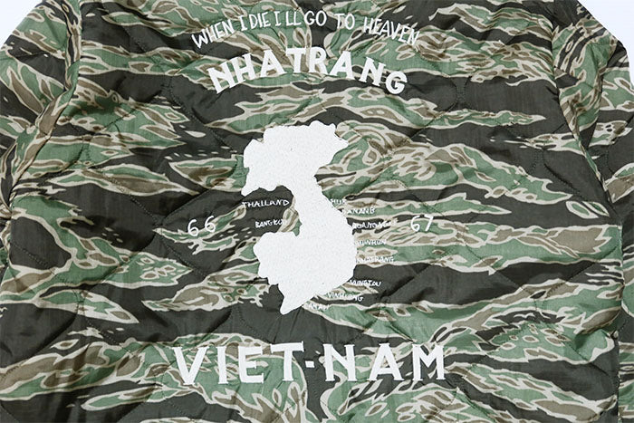 TAILOR TOYO テーラー東洋 ベトジャン VIET-NAM MAP ベトナムライナージャケット ミリタリー キルティング TT15799