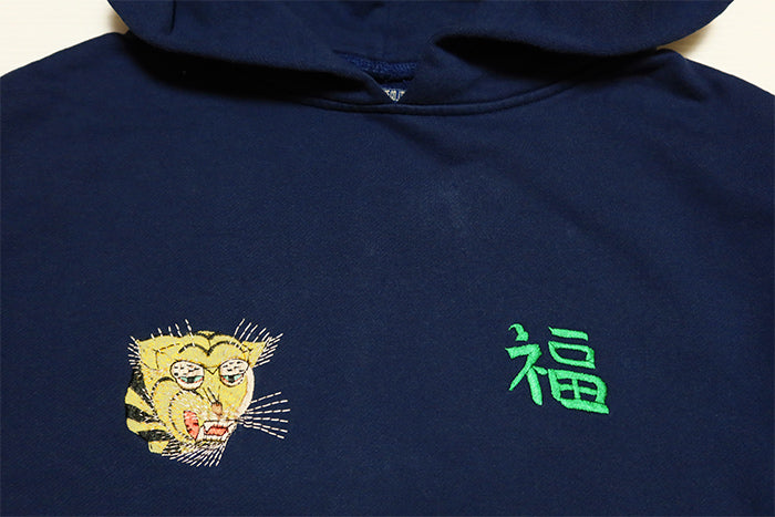 TAILOR TOYO テーラー東洋 スカパーカー スウェットパーカー"VIET-NAM" ベトナムマップ TT69651  メンズ ネイビー