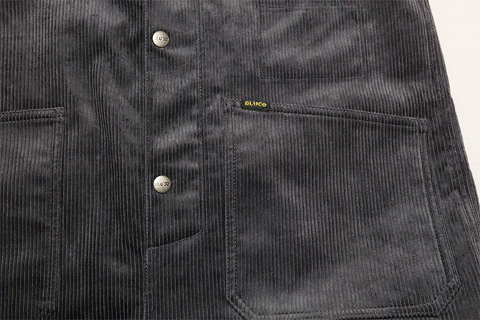 BLUCO Warm Overalls Corduroy 135-43-151 BLUCO WORK GARMENT Deck Pants 1036