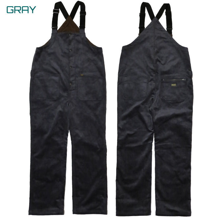 BLUCO Warm Overalls Corduroy 135-43-151 BLUCO WORK GARMENT Deck Pants 1036