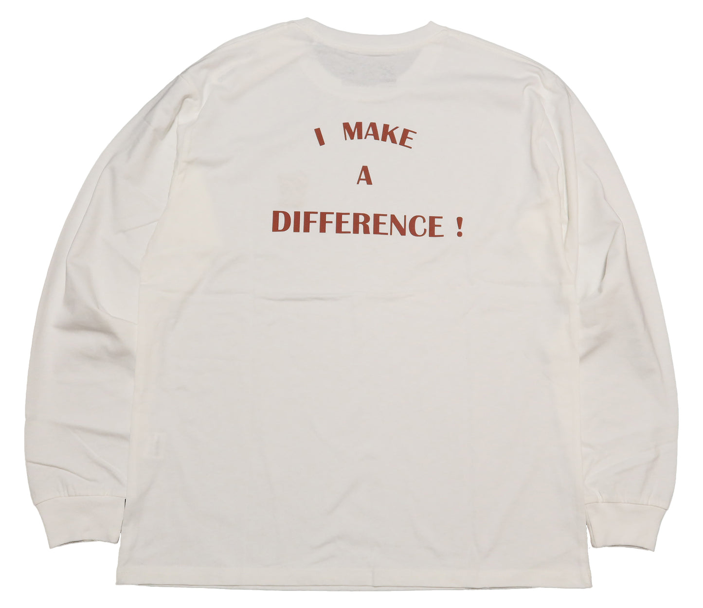 BLUCO ブルコ 長袖Tシャツ DIFFERENCE プリント ロゴ メンズ ロングTシャツ ロンT 141-12-003