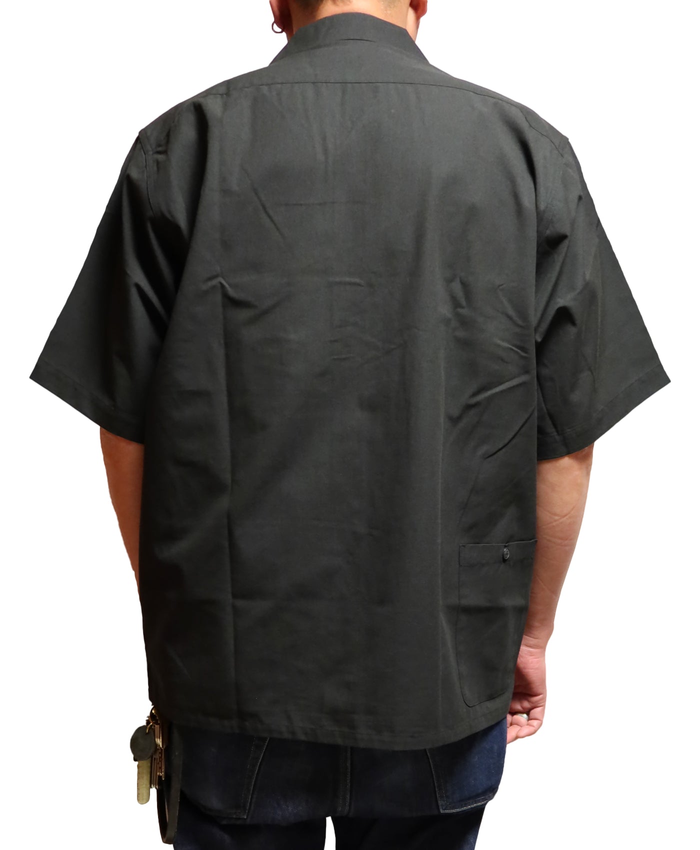 BLUCO Big Pocket Work Shirt, Short Sleeve, Big Silhouette, 143-21-002