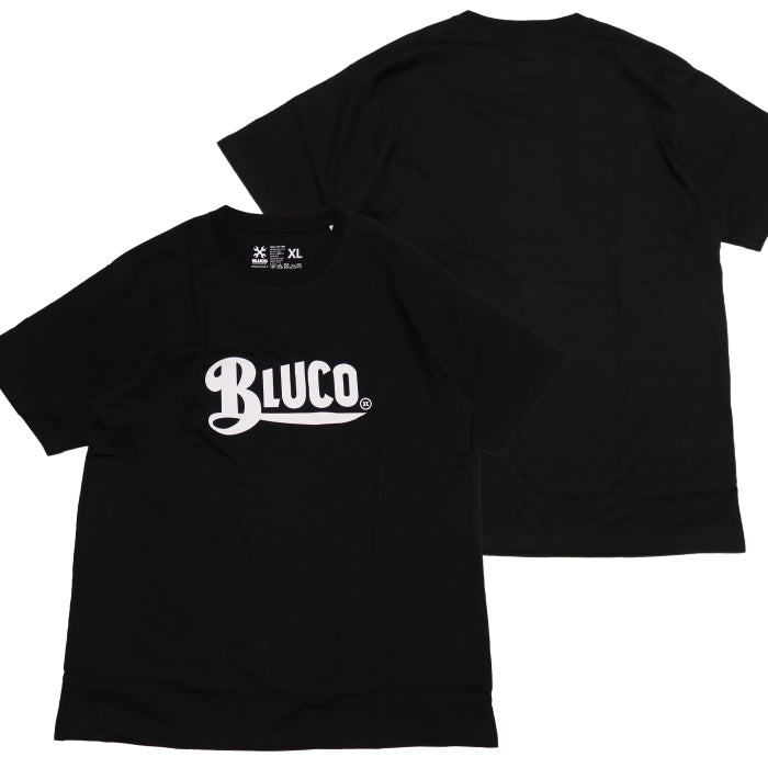 BLUCO OLD LOGO T-shirt with logo print, short sleeves, men's, 143-22-002