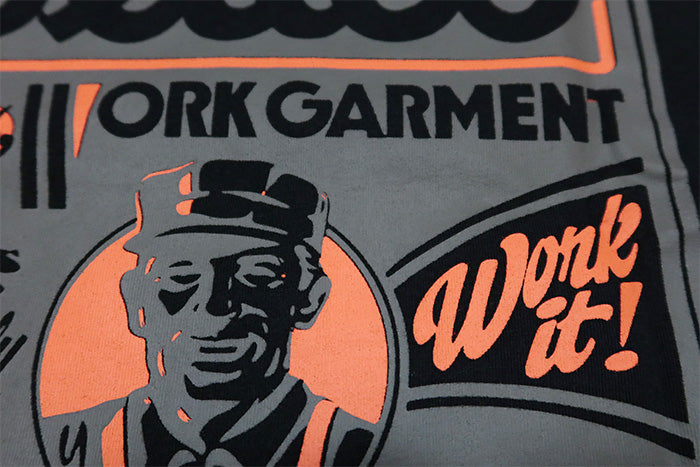 BLUCO ブルコ ドライコットンTシャツ JACK-O'ART WORKS 半袖 メンズ BLUCO WORK GARMENT ブラック 161-22-020