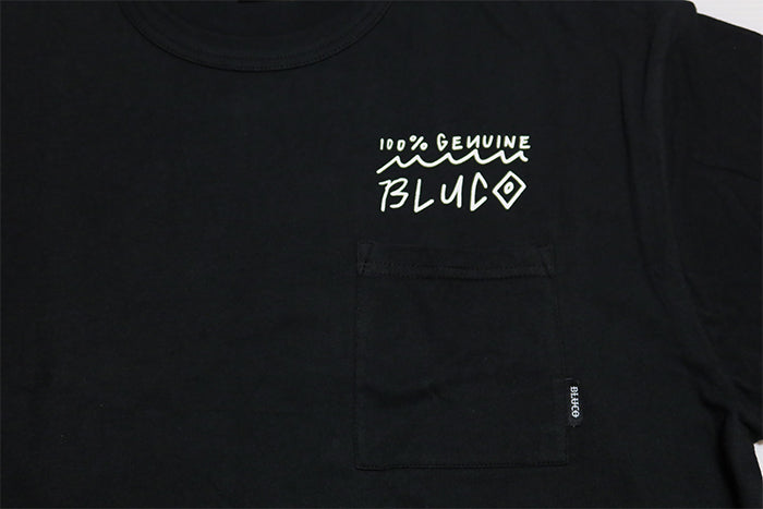 BLUCO ブルコ ドライコットンポケットTシャツ ARTWORK BY DISKAH 半袖 メンズ BLUCO WORK GARMENT 161-22-021