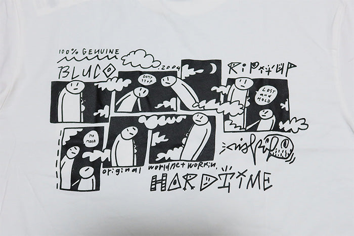 BLUCO ブルコ ドライコットンポケットTシャツ ARTWORK BY DISKAH 半袖 メンズ BLUCO WORK GARMENT 161-22-021